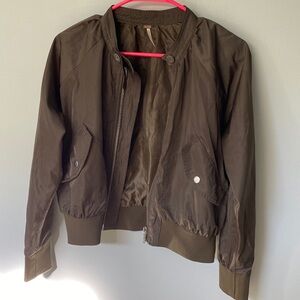 Free People Bomber jacket (forest green)